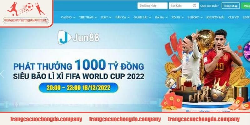 Sảnh game JUN88 cập nhật cho thành viên chính thức
