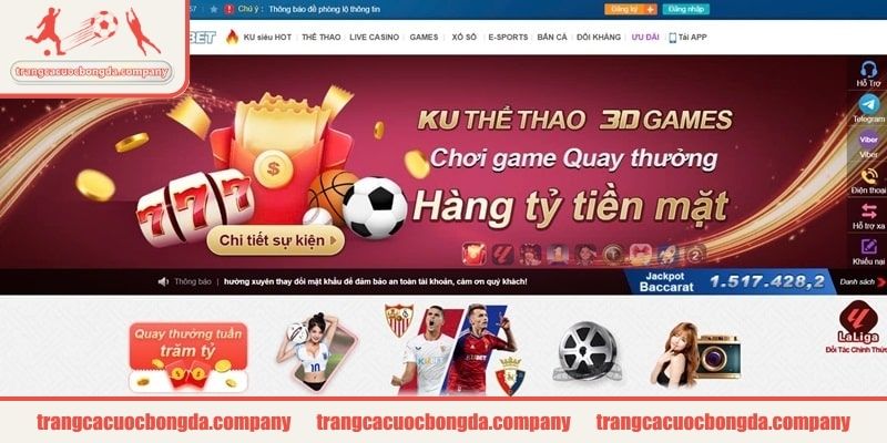 Ưu điểm thu hút tại KUBET