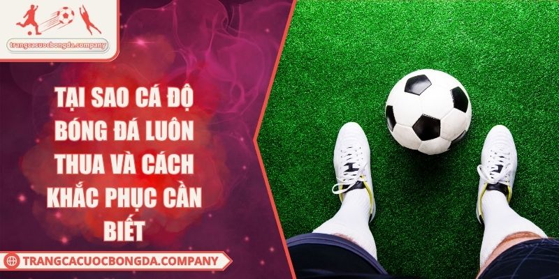 Tại Sao Cá Độ Bóng Đá Luôn Thua Và Cách Khắc Phục Cần Biết
