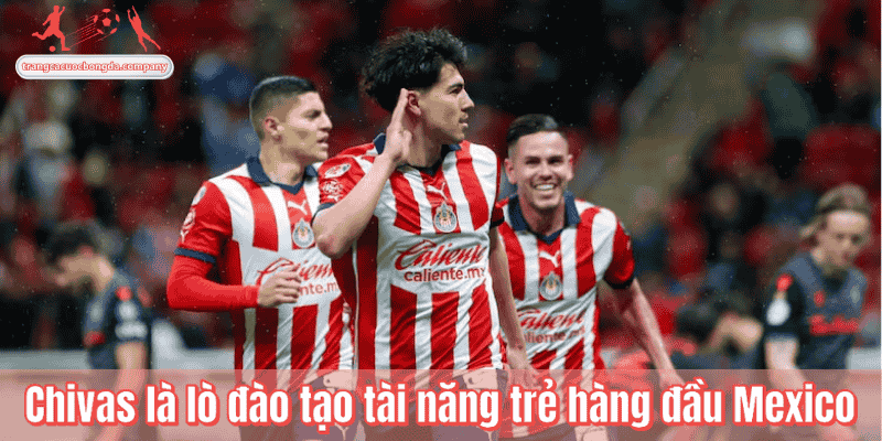 Chivas là lò đào tạo tài năng trẻ hàng đầu Mexico